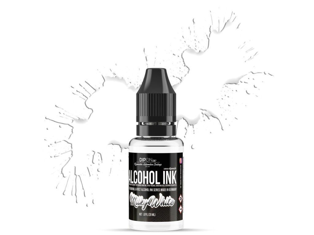 Alkoholtinte Milky White