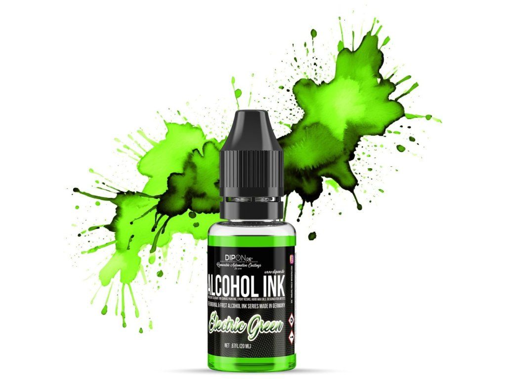 Alkoholtinte Electric Green