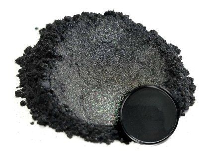 Samurai Black — sypký perleťový pigment